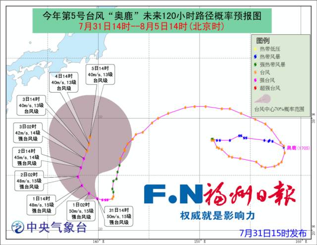 臺風(fēng)奧鹿最新路徑報告，影響及應(yīng)對措施